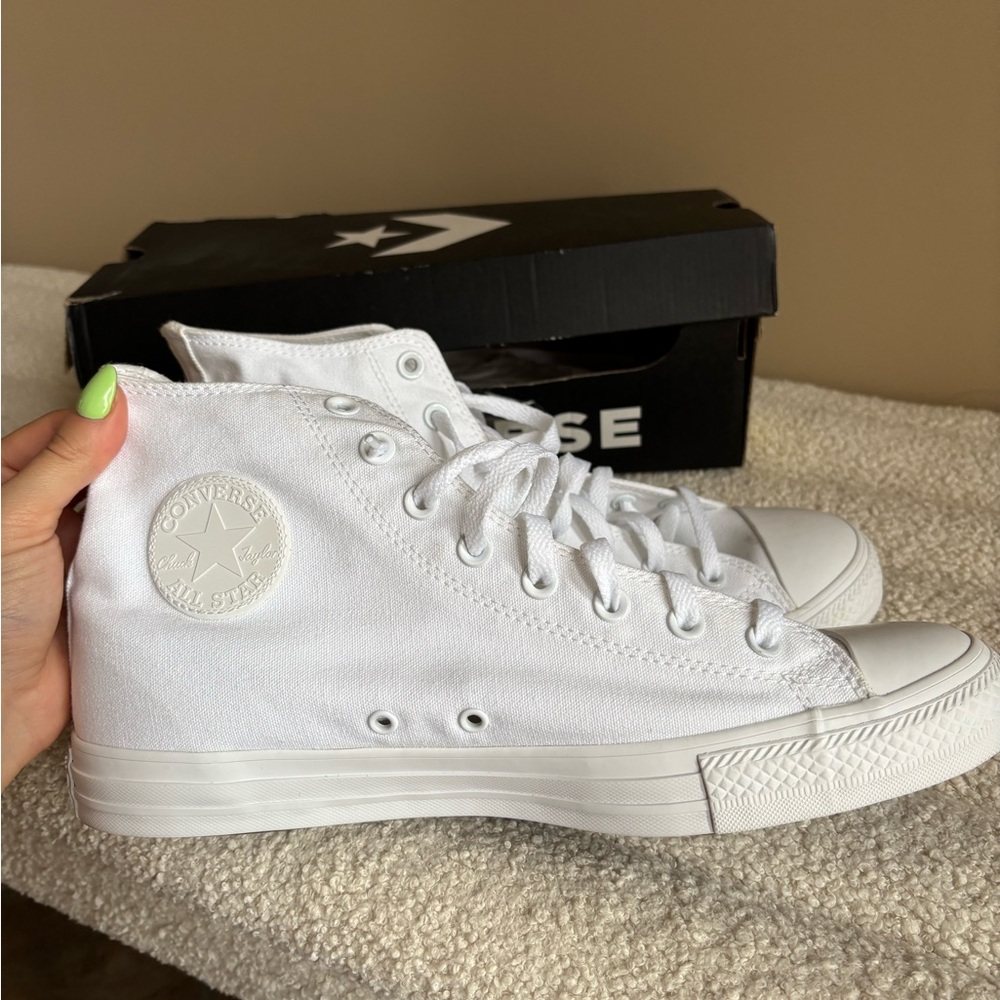 Converse All Star White High-Top Sneakers